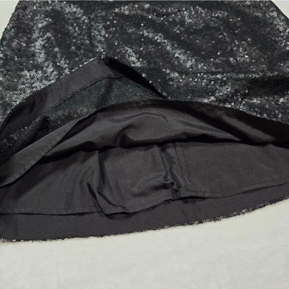"Decree" mini skirt, sequins party skirt, size M. - Picture 7 of 13